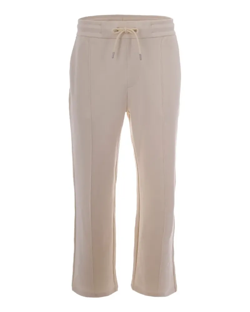 HUGO BOSS logo-tag drawstring track pants - Nude Nude