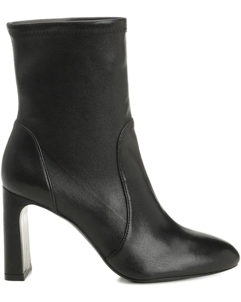 Stuart Weitzman Stiefeletten mit Blockabsatz 60mm - Schwarz Schwarz