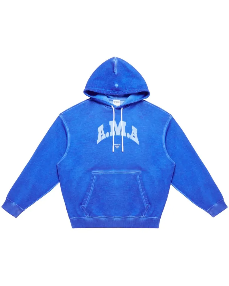 Marcelo Burlon | County of Milan Langärmeliger AMA Hoodie Blau