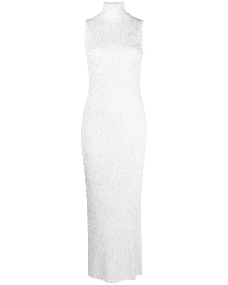 Missoni Kleid mit Pailletten - Weiß Weiß