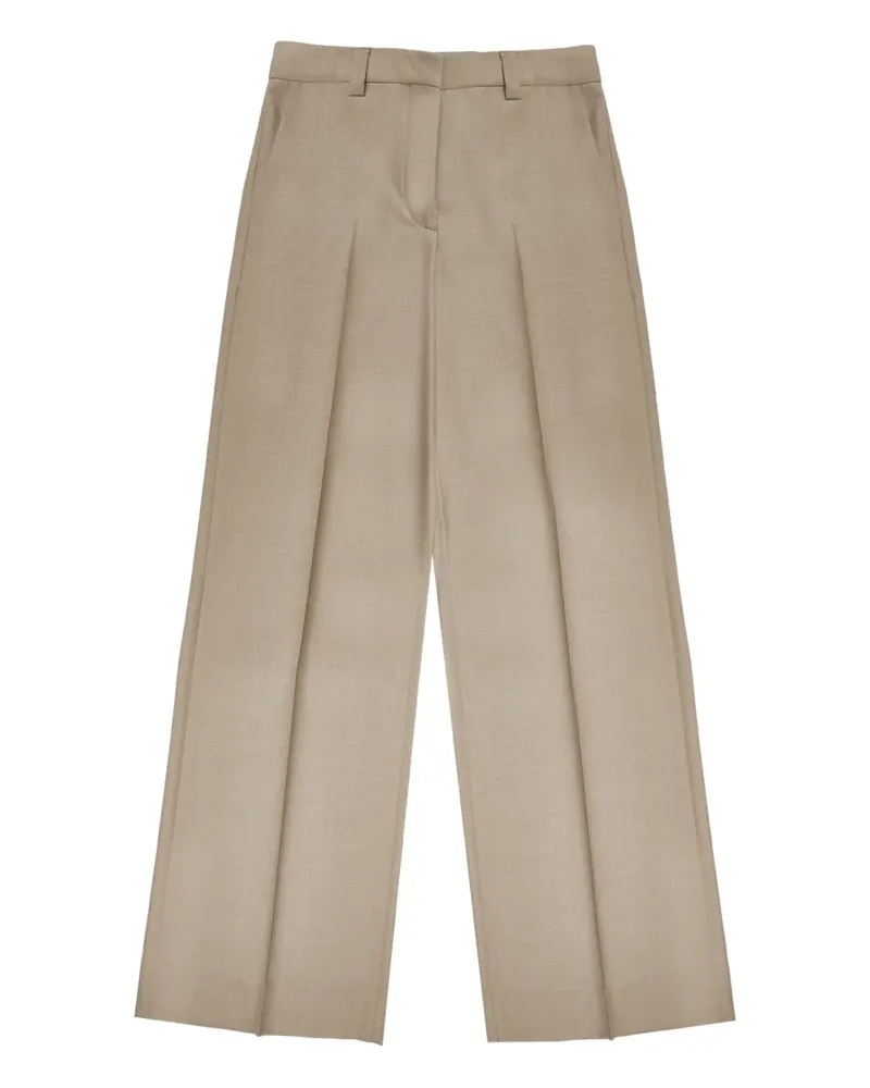 Incotex Hose aus Flanell - Nude Nude