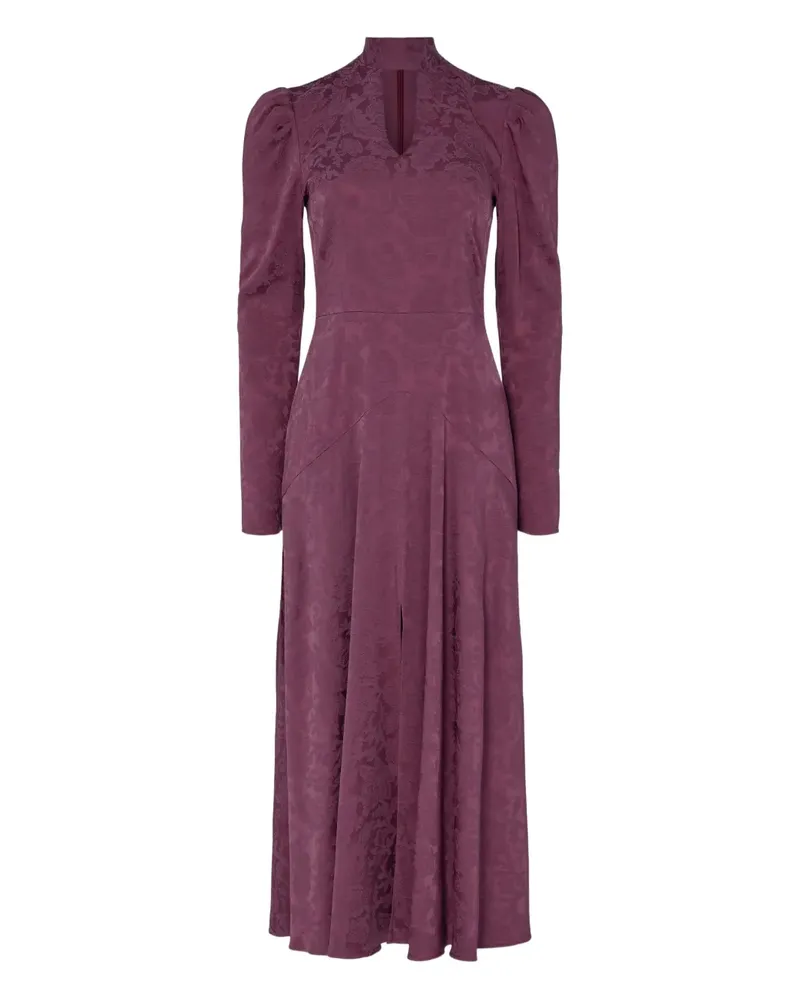 Temperley London Madame Midikleid mit Blumenmuster - Rot Rot