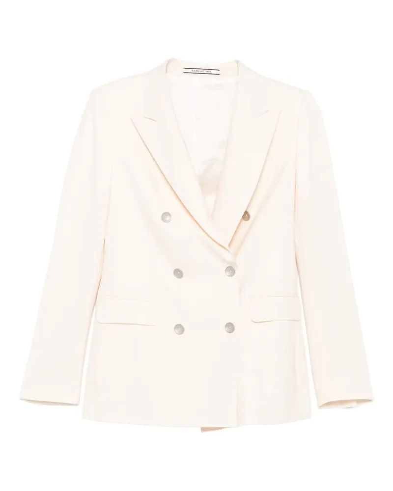 Tagliatore Doppelreihiger Blazer - Nude Nude