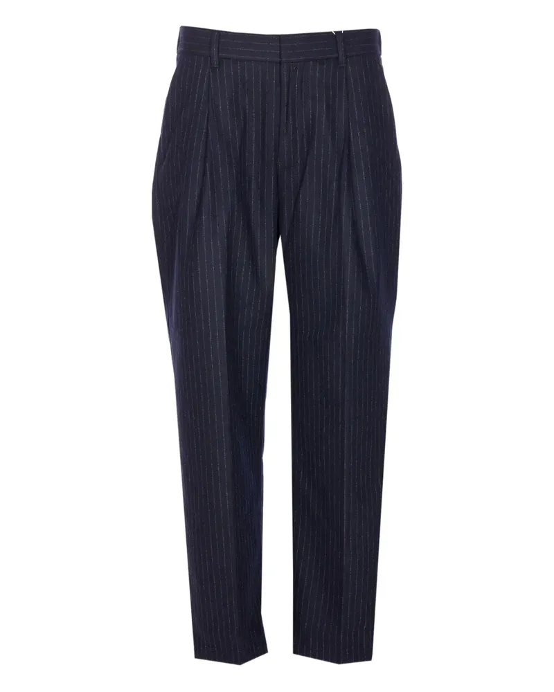 NN 07 Hose mit Nadelstreifen - Blau Blau