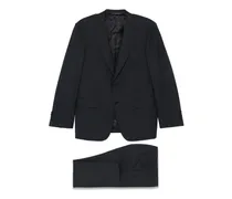 Anzug aus Wolle - Blau