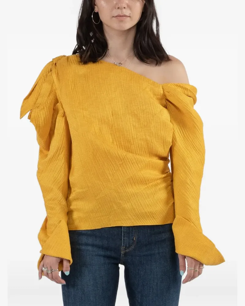 Hellessy Phacelia asymmetric knot top - Gelb Gelb