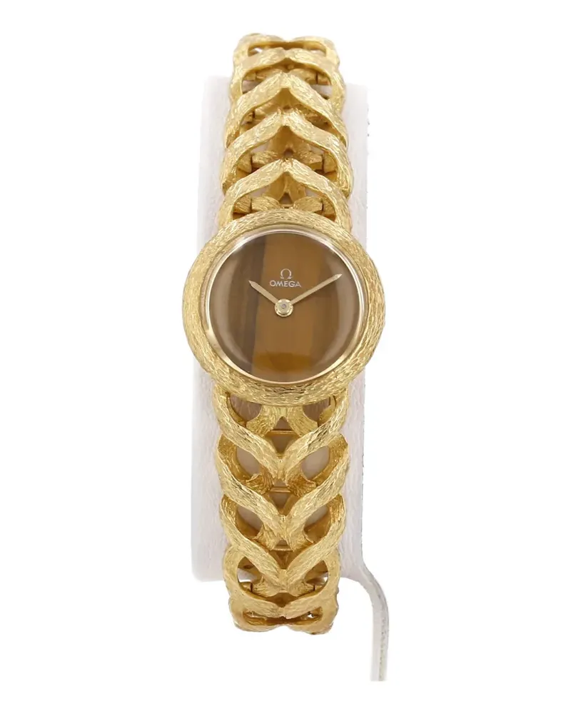 Omega 1970s tiger's eye 24mm watch - Braun Braun