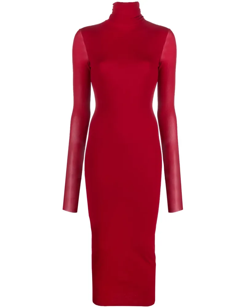 Philosophy Di Lorenzo Serafini Langärmeliges Kleid - Rot Rot