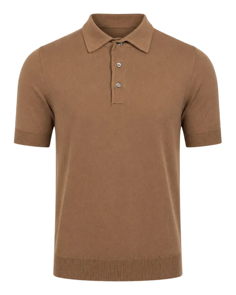 Filippo de Laurentiis short-sleeved polo shirt - Braun Braun