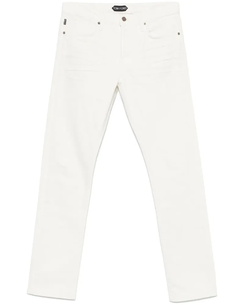 Tom Ford Jeans mit Distressed-Detail - Weiß Weiß