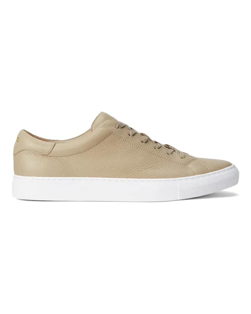 Ralph Lauren Sneakers mit Schnürung - Nude Nude