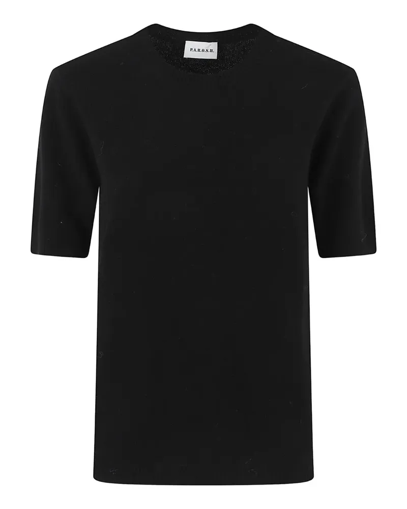 P.A.R.O.S.H. Klassisches T-Shirt - Schwarz Schwarz