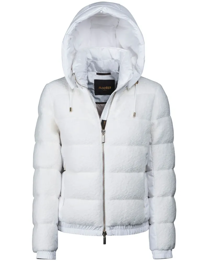 MOORER Janaya-DY Steppjacke - Weiß Weiß