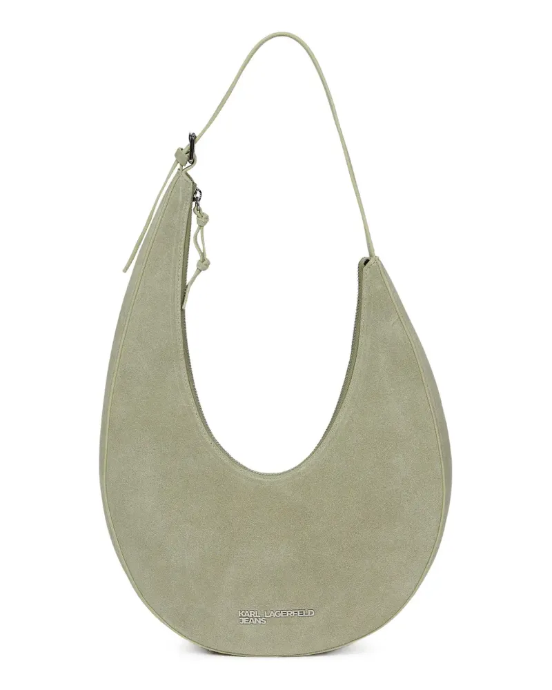 Karl Lagerfeld suede shoulder bag - Grün Grün
