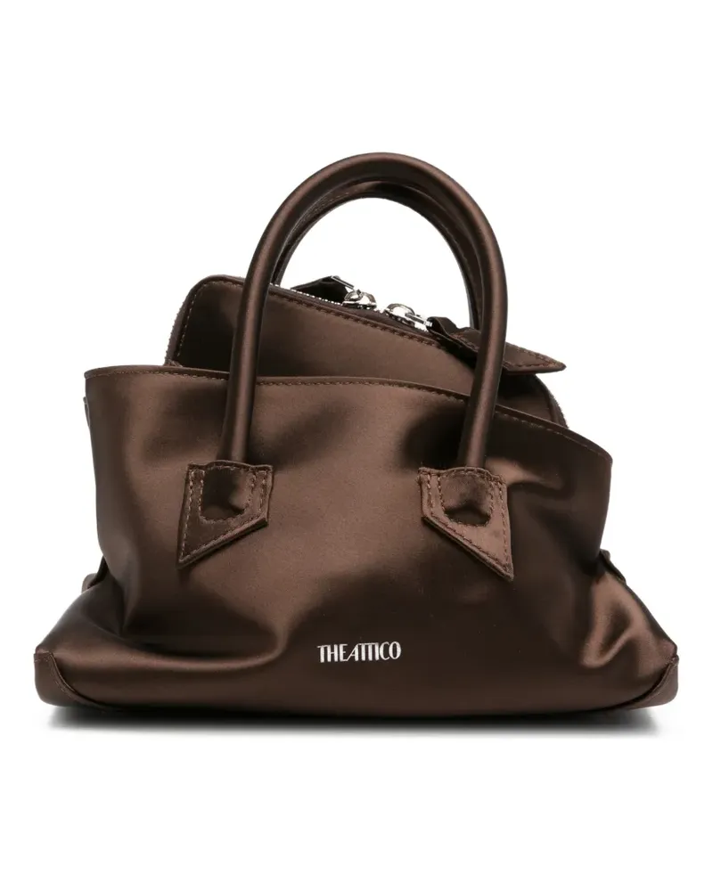 ATTICO mini Passeggiata tote bag - Braun Braun