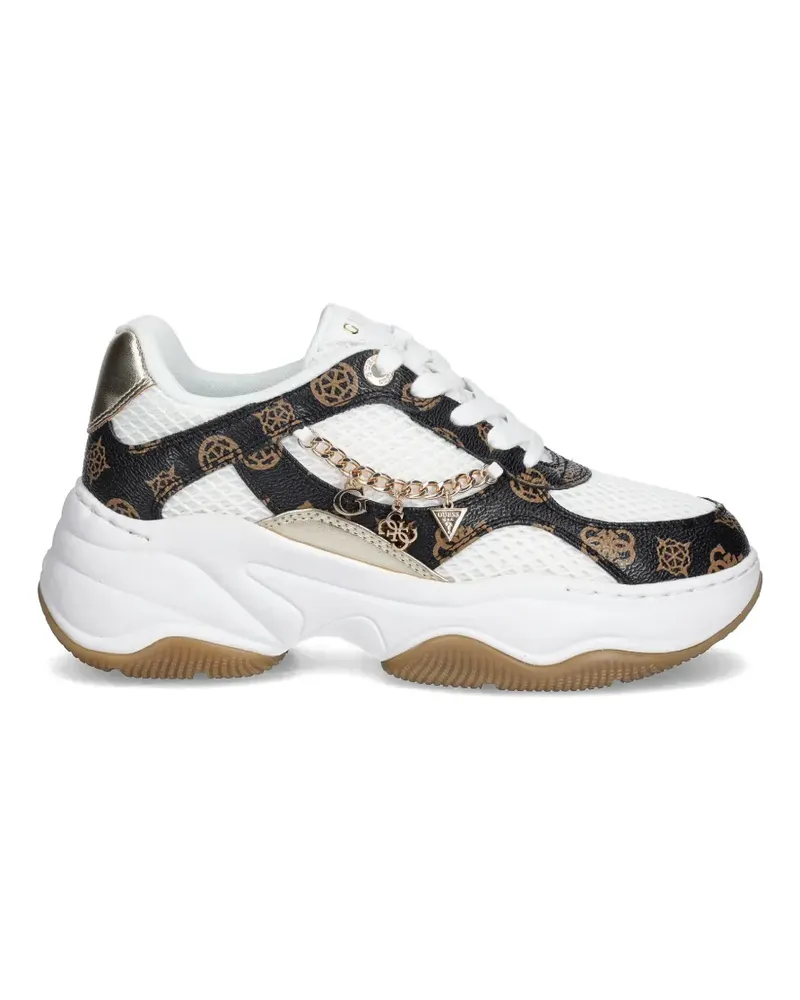 Guess Harpa Sneakers mit Kettendetail - Weiß Weiß