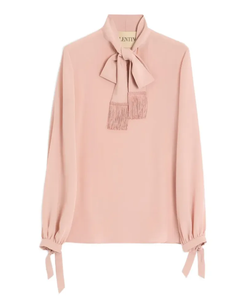 Valentino Garavani Hemd aus Crêpe de Chine - Rosa Rosa