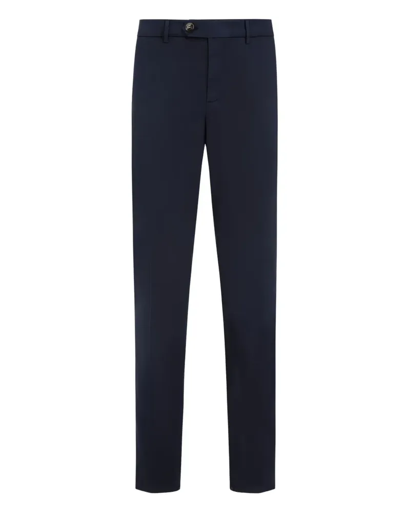Brunello Cucinelli Hose mit geknöpftem Hosenschlitz - Blau Blau