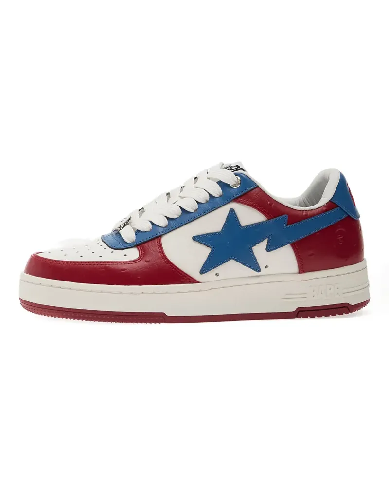 BAPE star panelled sneakers - Weiß Weiß