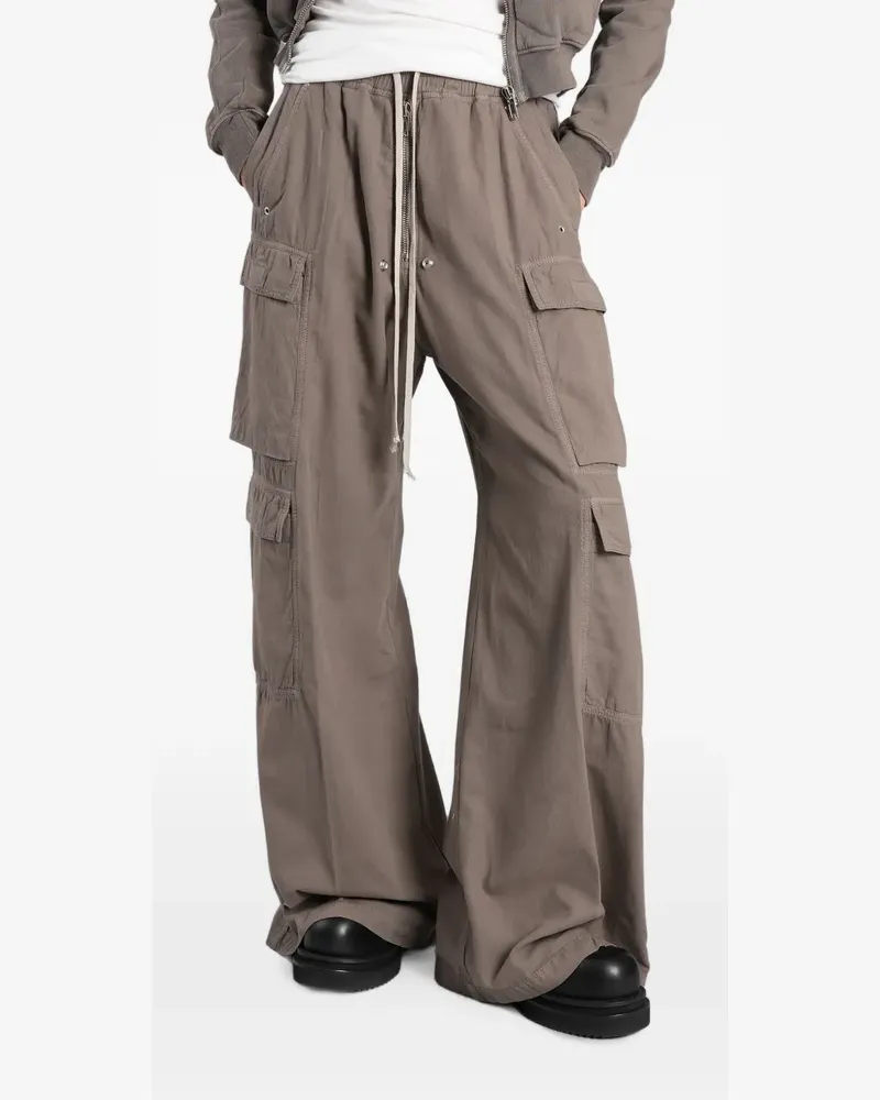 DRKSHDW by Rick Owens drawstring cargo pants - Grau Grau