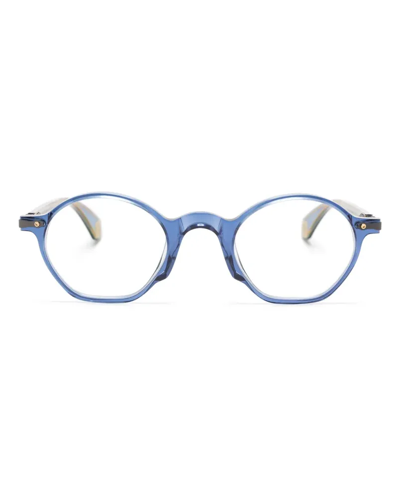 Etnia Barcelona Brille mit rundem Gestell - Blau Blau