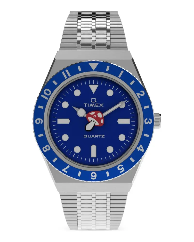 Timex x Seconde Seconde analog 38mm watch - Blau Blau