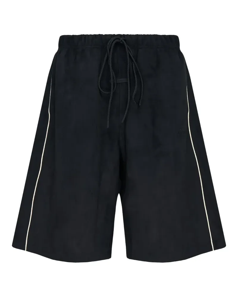 Fear of God contrast-piping shorts - Schwarz Schwarz