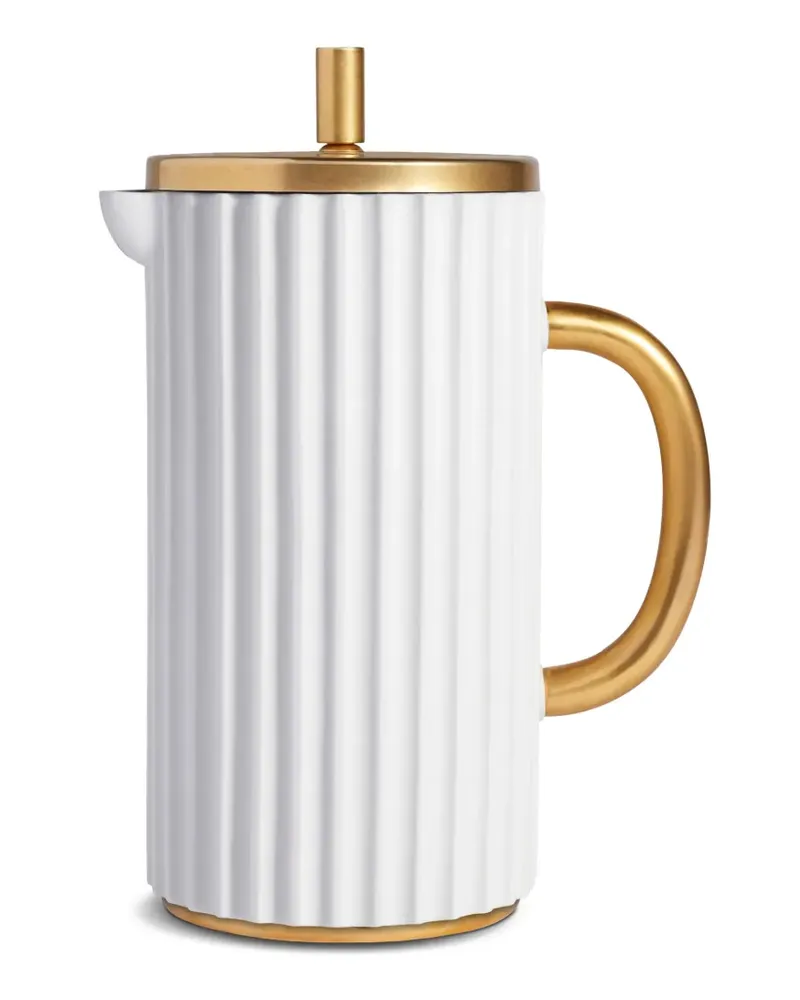 L’OBJET Ionic french press - Weiß Weiß