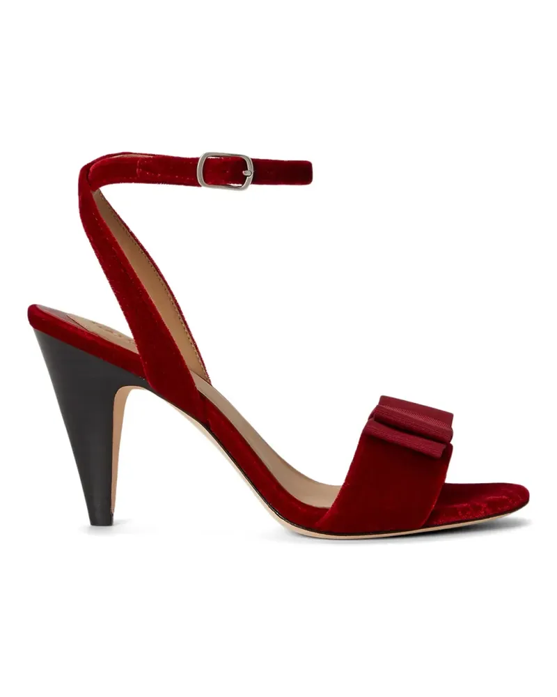 Ralph Lauren Gracy Sandalen mit Schleifendetail - Rot Rot