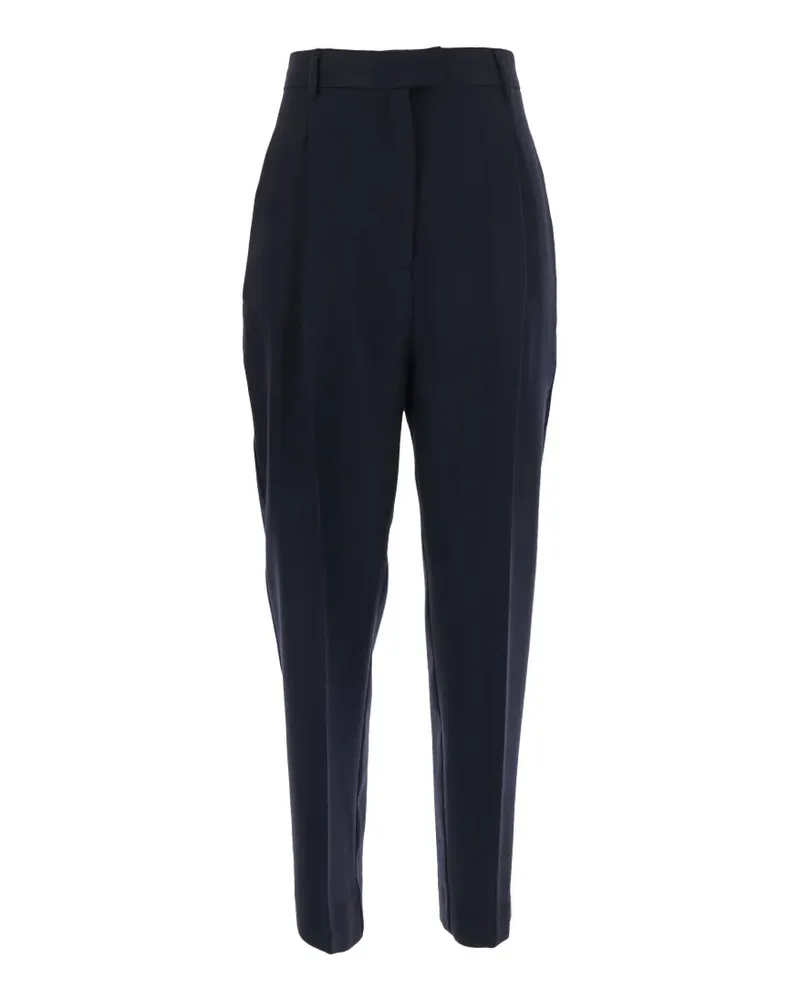 Jucca pleated belt-loop trousers - Blau Blau