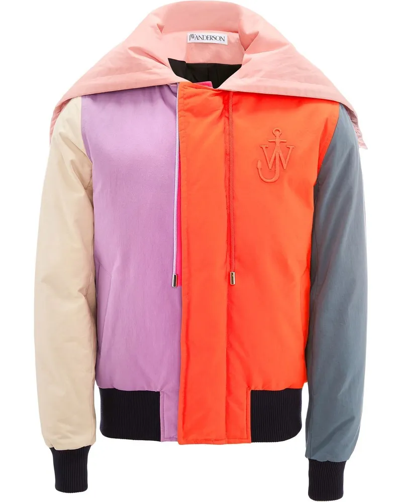 J.W.Anderson Jacke in Colour-Block-Optik - Rosa Rosa