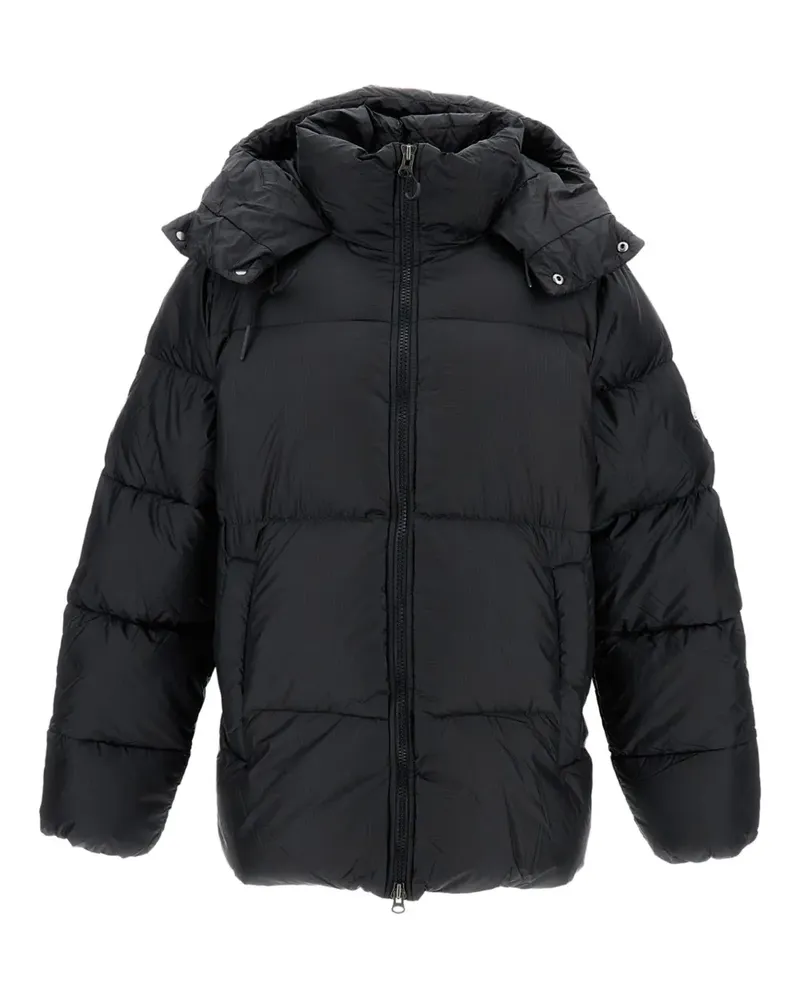 Pyrenex Gefütterter Mantel mit Reißverschluss - Schwarz Schwarz