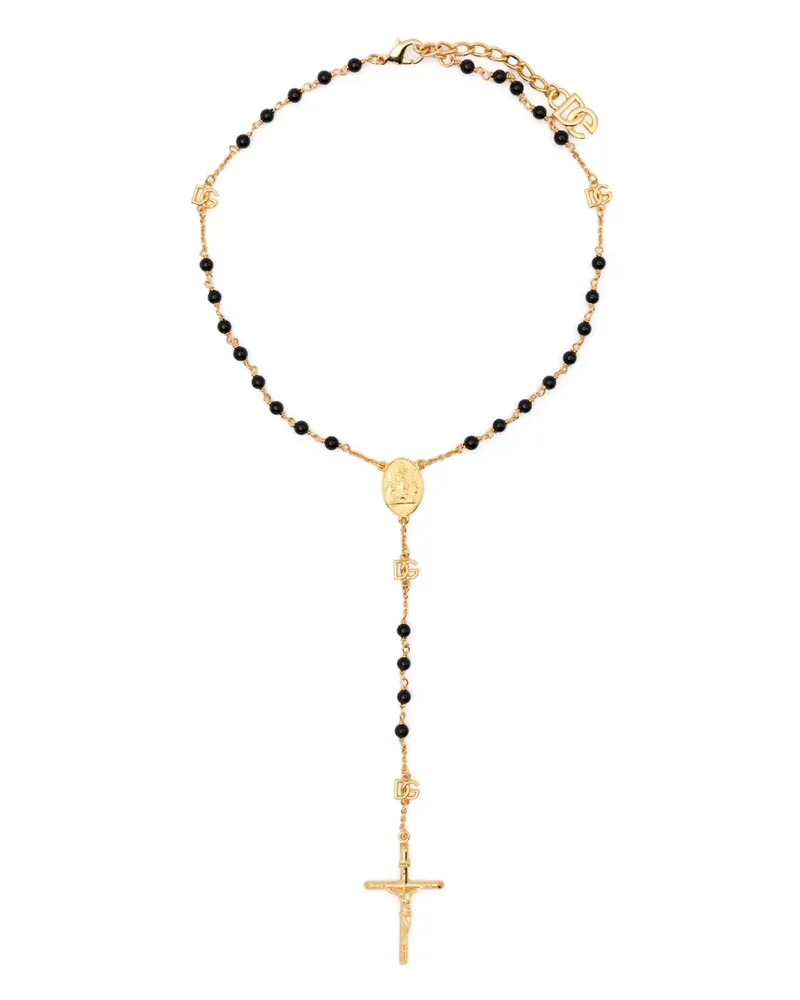 Dolce & Gabbana Halskette im Rosenkranz-Stil - Gold Gold