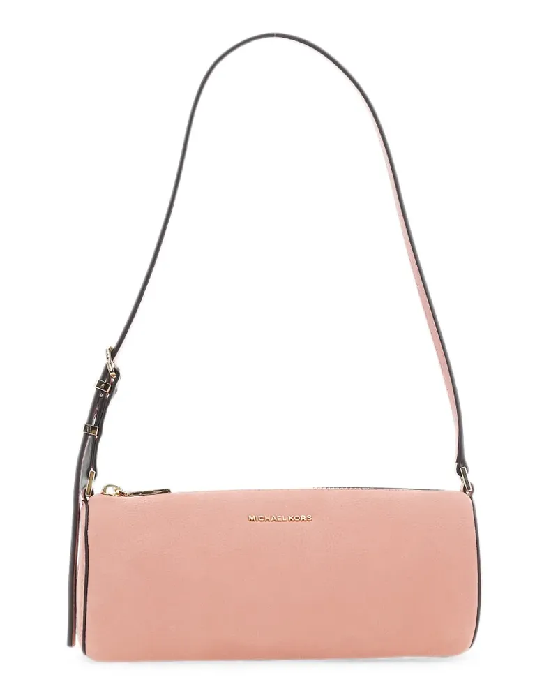 Michael Kors Kleine Izzy Schultertasche mit Logo-Schild - Rosa Rosa