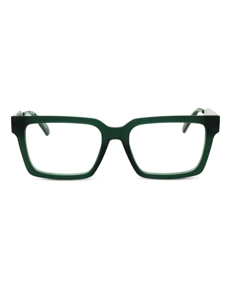 Calvin Klein Brille mit eckigem Gestell - Grün Grün
