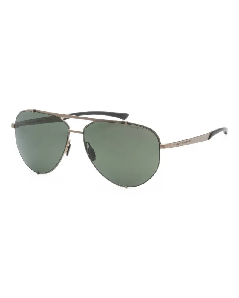 Porsche Design pilot-frame sunglasses - Silber Silber