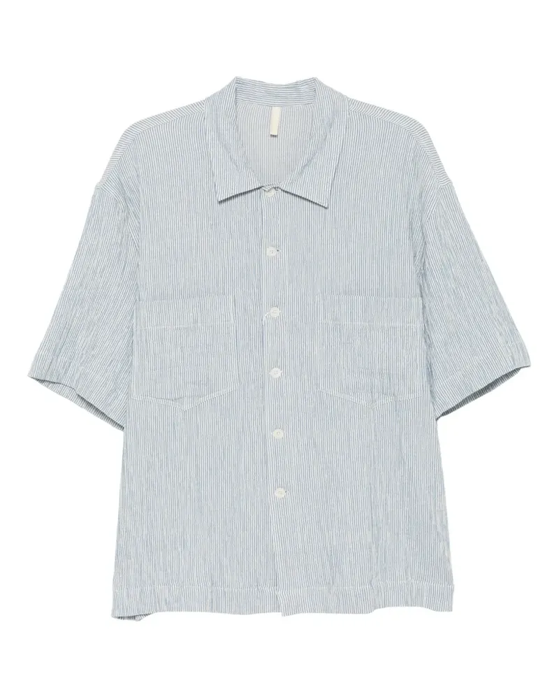 Sunflower Hemd mit Nadelstreifen - Blau Blau