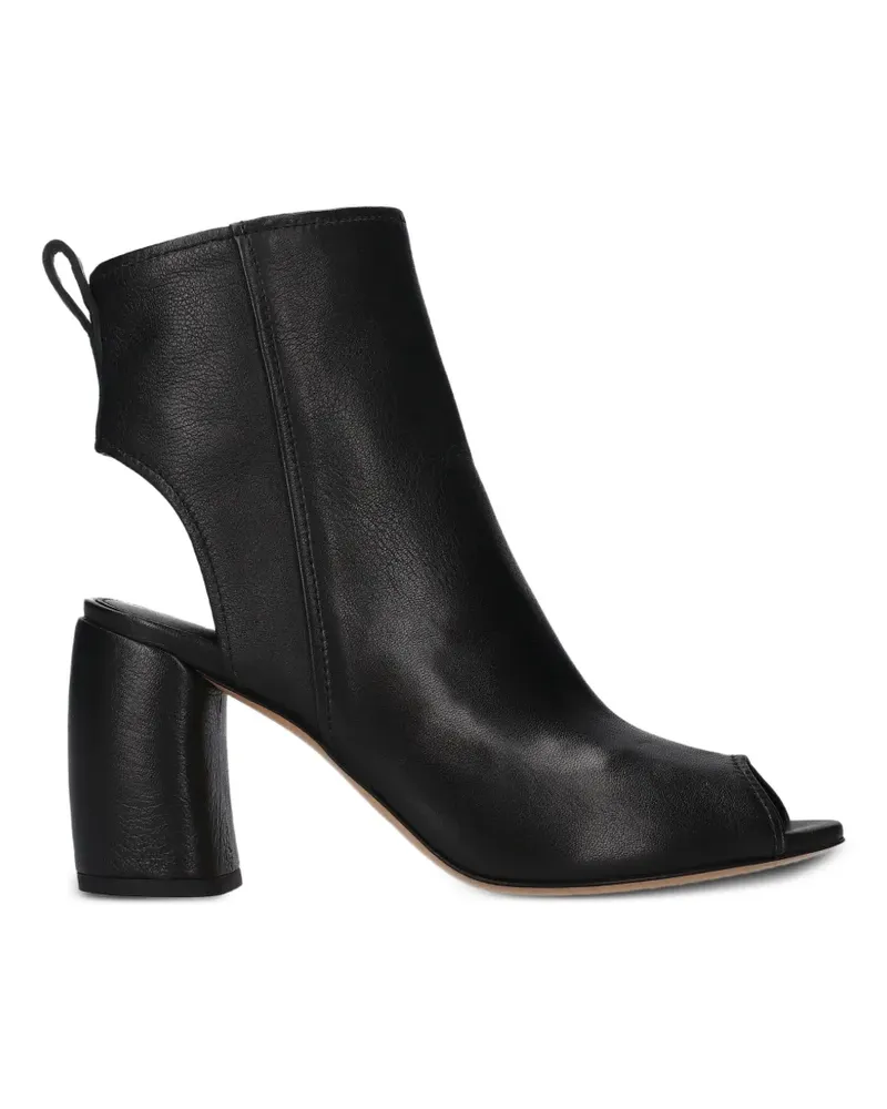 Premiata Sandalen mit Cut-Out - Schwarz Schwarz