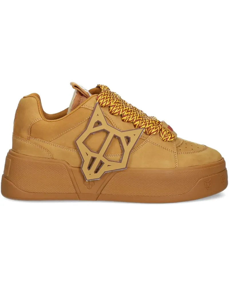Naked Wolfe Kosa Sneakers mit Plateau - Braun Braun