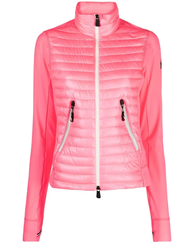 Moncler Gefütterte Sweatshirtjacke - Rosa Rosa
