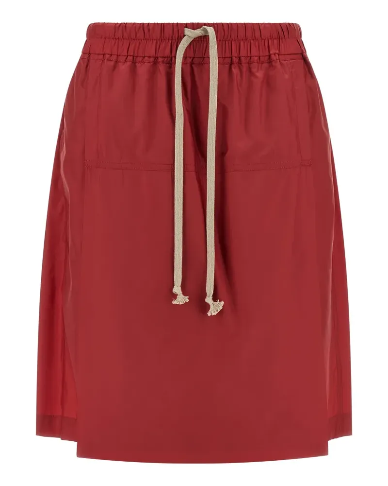Rick Owens kilt drawstring shorts - Rot Rot