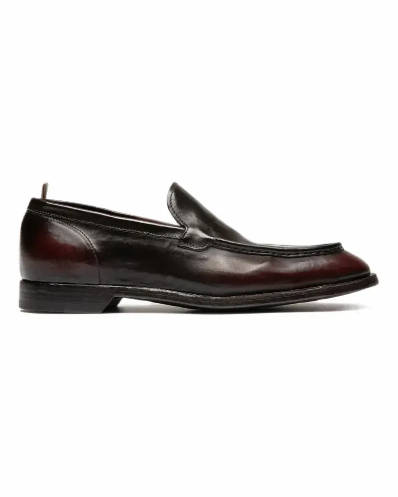 Officine Creative Italia Sound 005 leather loafers - Braun Braun