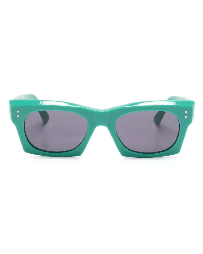 Marni Sonnenbrille mit ovalem Gestell - Grün Grün