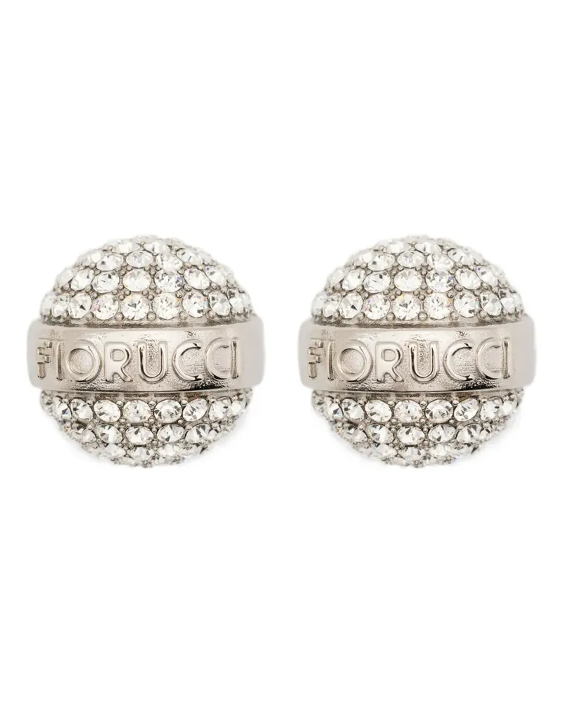 Fiorucci Ohrring mit Kristallen - Silber Silber