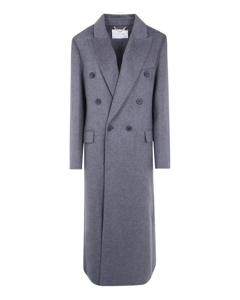 Victoria Beckham double-breasted oversized coat - Grau Grau