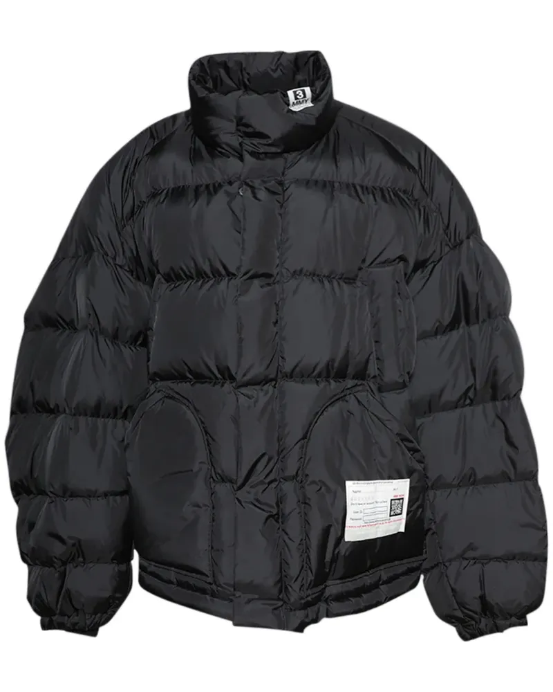 MIHARAYASUHIRO Jacke im Oversized-Look - Schwarz Schwarz