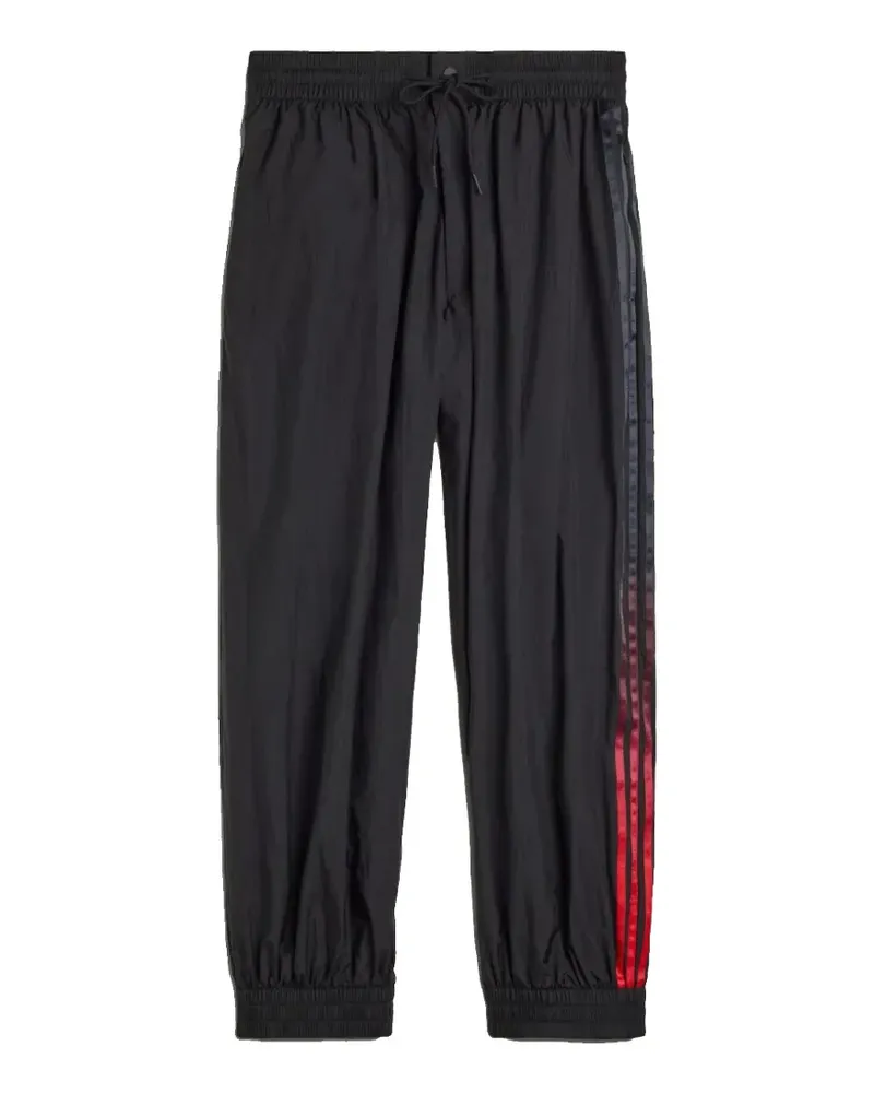 Y-3 Gradient 3-Stripes drawstring track pants - Schwarz Schwarz