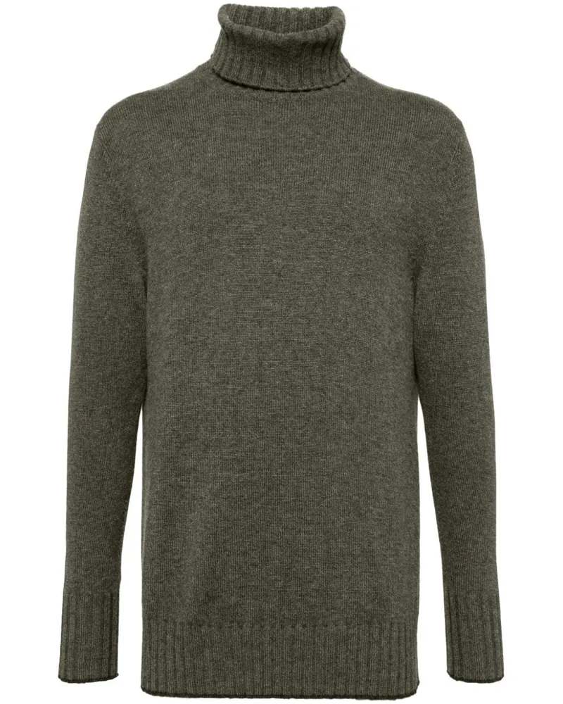 N.Peal Brompton Pullover mit Rollkragen - Grün Grün