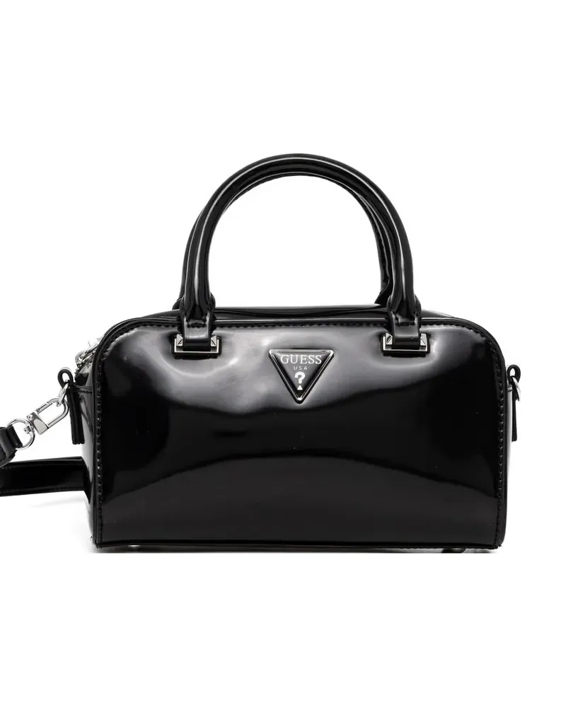 Guess mini Arnela satchel bag - Schwarz Schwarz