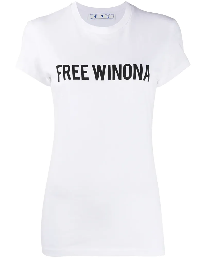 OFF-WHITE Winona' T-Shirt - Weiß Weiß
